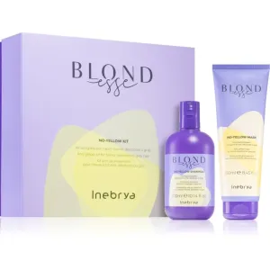 Inebrya BLONDesse No-Yellow Kit Geschenkset (für gefärbtes Haar)