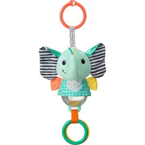 Infantino Sensory Rattle Elephant Kontrast-Spielzeug zum Aufhängen 1 St