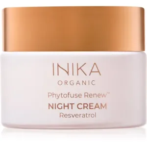 INIKA Organic Phytofuse Renew Rich Night Cream Antioxidant-Nachtcreme mit Probiotika 50 ml