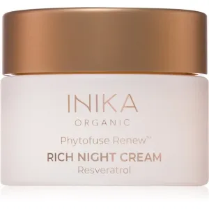 INIKA Organic Phytofuse Renew Rich Night Cream Antioxidant-Nachtcreme 50 ml