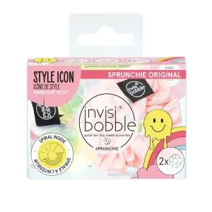 Invisibobble Haarband Sprunchie Duo Retro Dreamin‘ Hue-Man Love 2 Stk