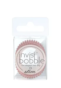 Invisibobble Dünnes spiralförmiges Haarband Slim Pink Monocle 3 Stk