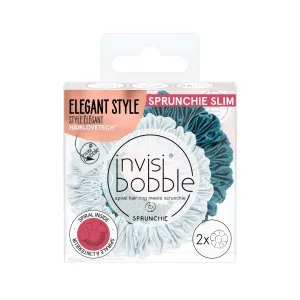 Invisibobble Haargummiband Sprunchie Slim Cool as Ice 2 Stck