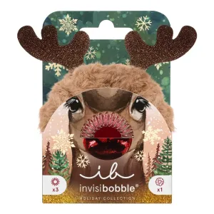 Invisibobble Haarschmuck-Geschenkset Holidays Red Nose Reindeer 4 Stk