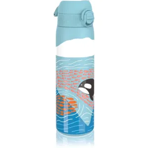 Ion8 Leak Proof Wasserflasche aus rostfreiem Stahl für Kinder Big Whale 600 ml