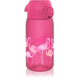 Ion8 Leak Proof Wasserflasche für Kinder Flamingos 350 ml