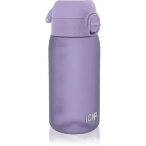 Ion8 Leak Proof Wasserflasche für Kinder Light Purple 350 ml