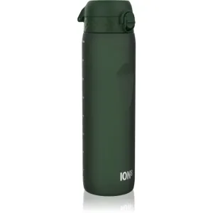 Ion8 Leak Proof Wasserflasche große Dark Green 1000 ml