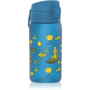 Ion8 One Touch Kids Wasserflasche für Kinder Frog Pond 350 ml