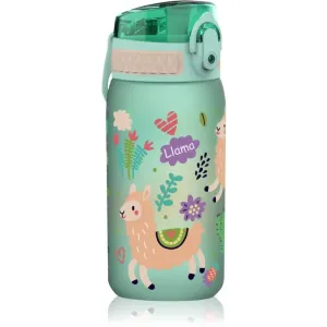 Ion8 One Touch Kids Wasserflasche für Kinder Llamas 350 ml