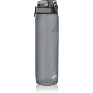 Ion8 One Touch Wasserflasche große Farbe Grey 1000 ml