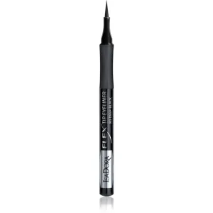 IsaDora Flex langanhaltender Eye-liner Farbton 80 Deep Black 1 ml