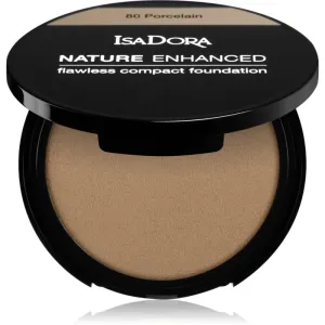 IsaDora Nature Enhanced Flawless Compact Foundation Kompakt Creme-Foundation Farbton 84 Cream Sand 10 g