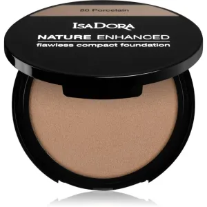 IsaDora Nature Enhanced Flawless Compact Foundation Kompakt Creme-Foundation Farbton 86 Natural Beige 10 g