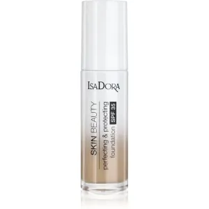 IsaDora Skin Beauty schützendes Foundation SPF 35 Farbton 08 Golden Beige 30 ml