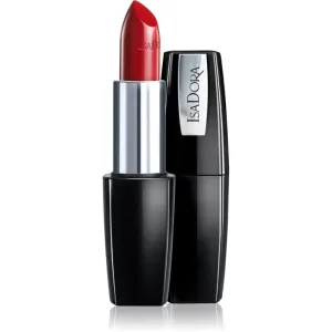 IsaDora Perfect Moisture Lipstick hydratisierender Lippenstift Farbton 215 Classic Red 4,5 g
