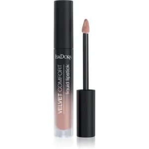 IsaDora Velvet Comfort Halbmatter Lippenstift Farbton 50 Nude Blush 4 ml