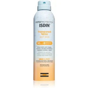ISDIN Transparent Spray Wet Skin Bräunungsspray SPF 50 250 ml