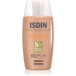 ISDIN Fotoprotector FusionWater schützendes getöntes Gesichtsfluid SPF 50 50 ml