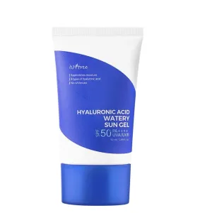 Isntree Hyaluronic Acid schützende Gelcreme für empfindliche und trockene Haut SPF 50+ 50 ml