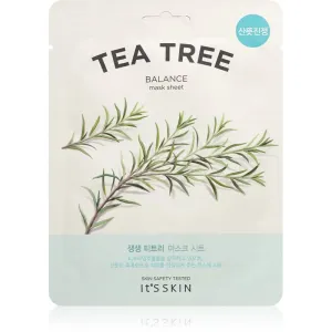 It´s Skin The Fresh Mask Tea Tree Revitalisierende Tuchmaske für problematische Haut, Akne 18 g