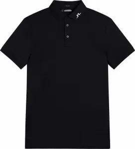 J.Lindeberg KV Regular Fit Golf Polo Black XL #1020633