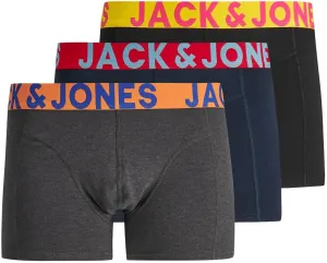 Jack&Jones 3 PACK - Herren Boxershorts JACCRAZY 12151349 S