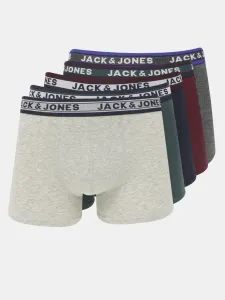 Jack & Jones Oliver Boxershorts 5 Stück Grau #889603