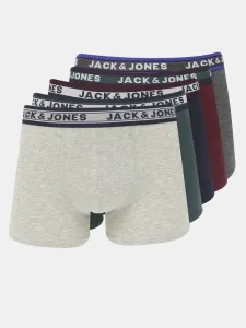 Jack & Jones Oliver Boxershorts 5 Stück Grau
