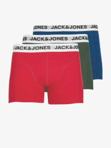 Jack & Jones Rikki Boxershorts 3 Stück Rot
