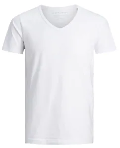 Jack&Jones Herren T-Shirt JJEBASIC Stretch Fit 12059219 OPT WHITE XXL