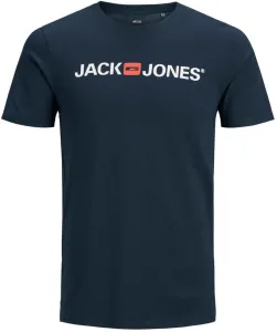 Jack&Jones Herren T-Shirt JJECORP Slim Fit 12137126 Navy Blazer S