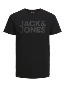 Jack&Jones Herren T-Shirt JJECORP Slim Fit 12151955 Large/Black L