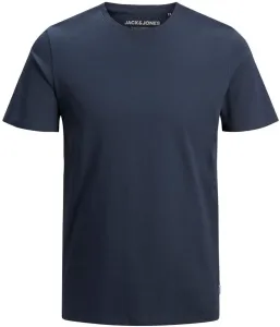 Jack&Jones Herren T-Shirt JJEORGANIC BASIC TEE 12156101 Navy Blazer SCHLANK S
