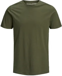 Jack&Jones Herren T-Shirt JJEORGANIC Slim Fit 12156101 Olive Night S