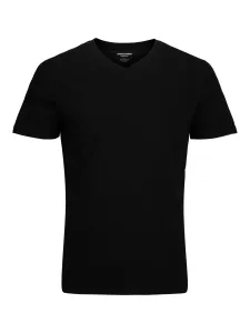 Jack&Jones Herren T-Shirt JJEORGANIC Standard Fit 12156102 Black XXL