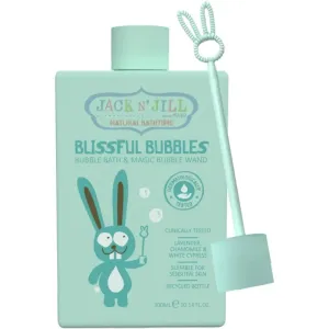 Jack N’ Jill Natural Bathtime Blissful Bubbles Badschaum mit Seifenblasenröhrchen 300 ml