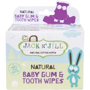 Jack N’ Jill Natural Feuchttücher zum Schutz von Zähnen und Zahnfleisch 25 St