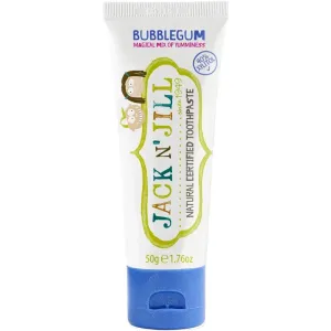 Jack N’ Jill Toothpaste natürliche Zahnpasta für Kinder Geschmack Bubblegum 50 g