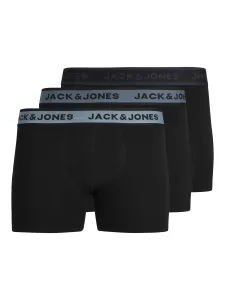 Jack&Jones 3 PACK - Herren Boxershorts JACLOUIS 12241168 Black S