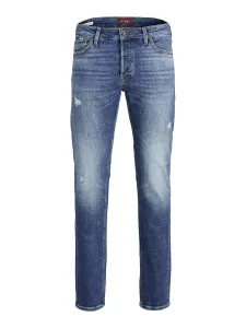 Jack&Jones Herren Jeans JJITIM Straight Fit 12213158 Blue Denim 31/32