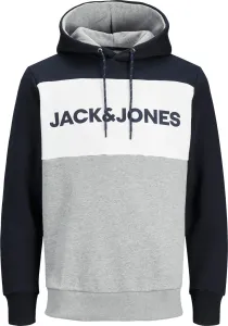 Jack&Jones Herren Regular Fit SweatshirtJJELOGO 12172344 Navy Blazer XL