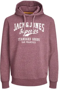 Jack&Jones Herren Sweatshirt JJELOGO Regular Fit 12238250 Port Royale S