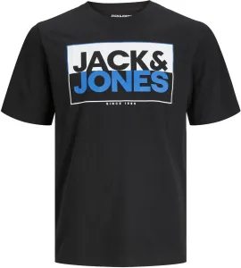 Jack&Jones Herren T-Shirt JCOBOX Standard Fit 12248123 Black L
