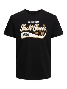 Jack&Jones Herren T-Shirt JJELOGO Standard Fit 12233594 Black L