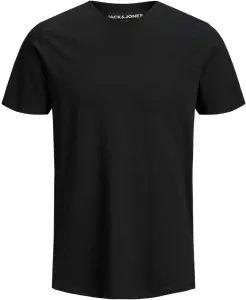 Jack&Jones Herren T-Shirt JJEORGANIC Slim Fit 12156101 Black S
