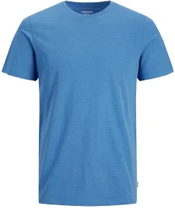Jack&Jones Herren T-Shirt JJEORGANIC Standard Fit 12222887 French Blue L