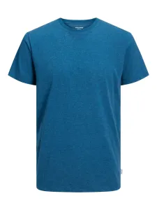 Jack&Jones Herren T-Shirt JJEORGANIC Standard Fit 12222887 Sailor Blue S