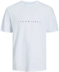 Jack&Jones Herren T-Shirt JJESTAR Relaxed Fit 12234746 White L