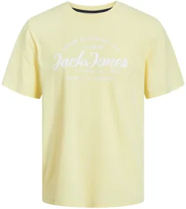 Jack&Jones Herren T-Shirt JJFOREST Standard Fit 12247972 French Vanilla S